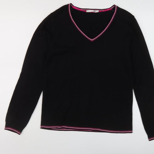 247 Women's Black Pullover Jumper - Size M