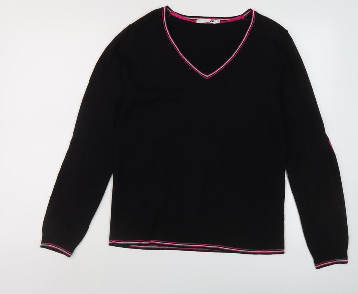 247 Women's Black Pullover Jumper - Size M