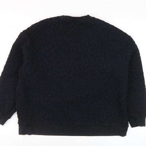 Marks and Spencer Women's Black Pullover Sweatshirt Size 16