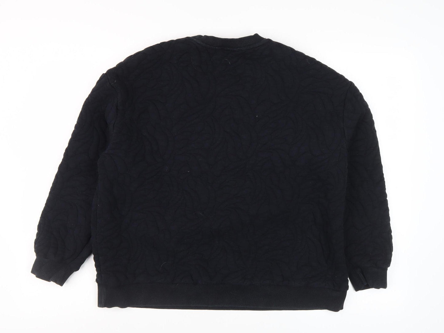 Marks and Spencer Women's Black Pullover Sweatshirt Size 16