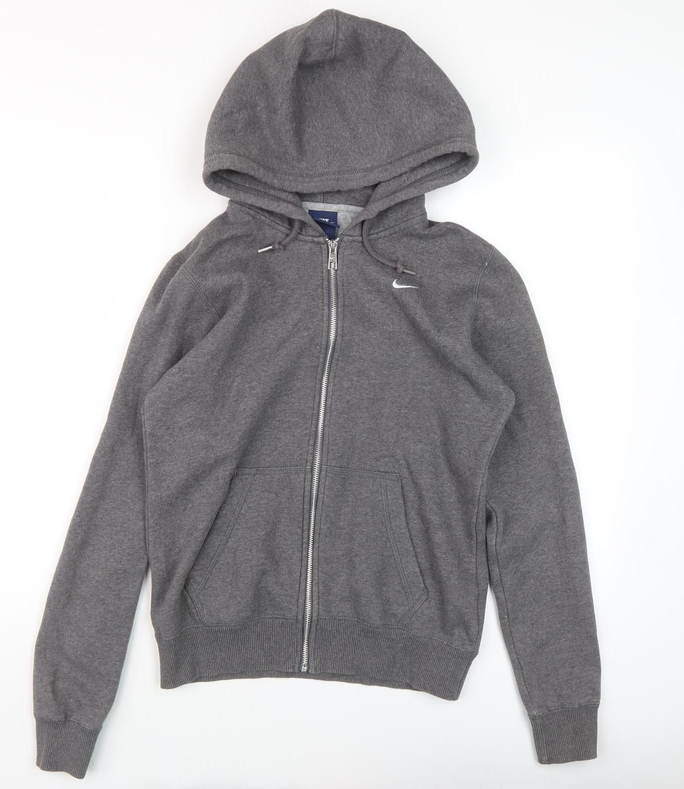 Nike Men's Grey Small Full Zip Hoodie