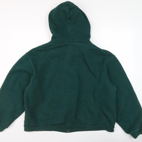 Sweaty Betty Women's Green Full Zip Hoodie, Size M, Casual Comfort