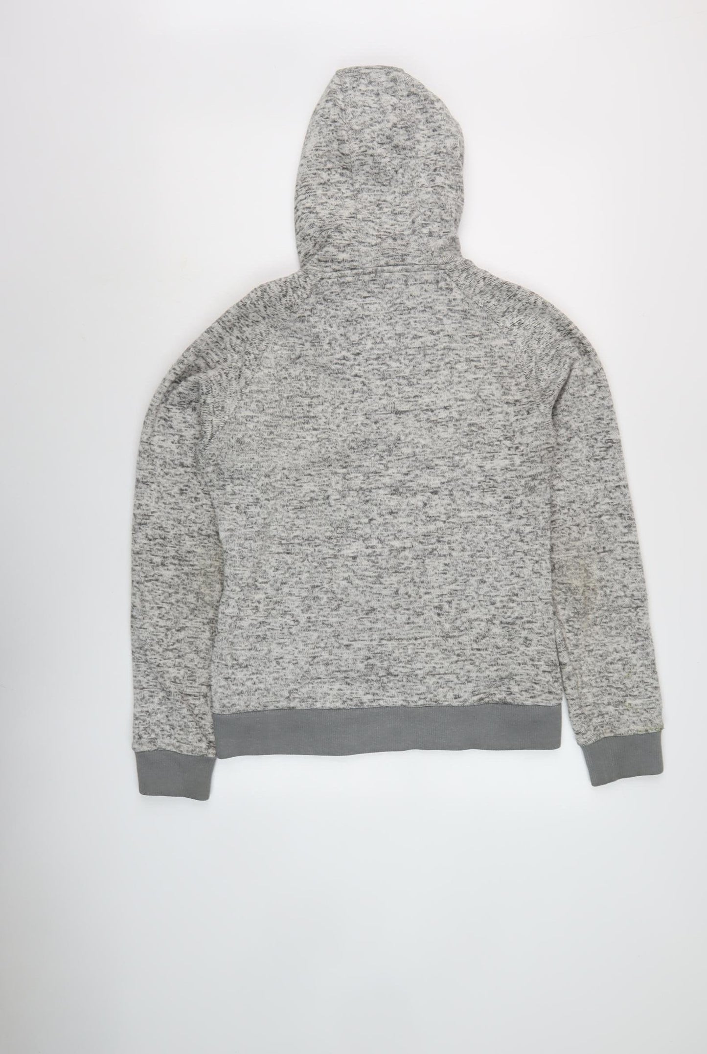 Surfanic Men's Grey Full Zip Hoodie, Large