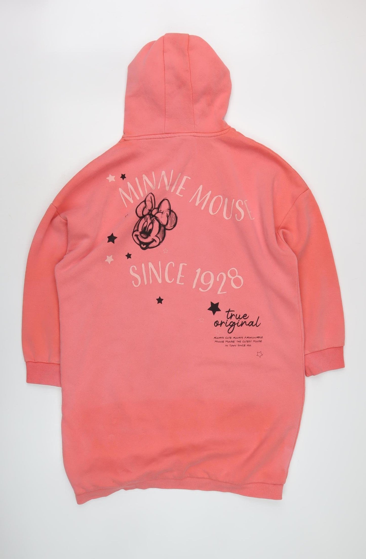 Disney Women's Pink Minnie Mouse Pullover Hoodie S