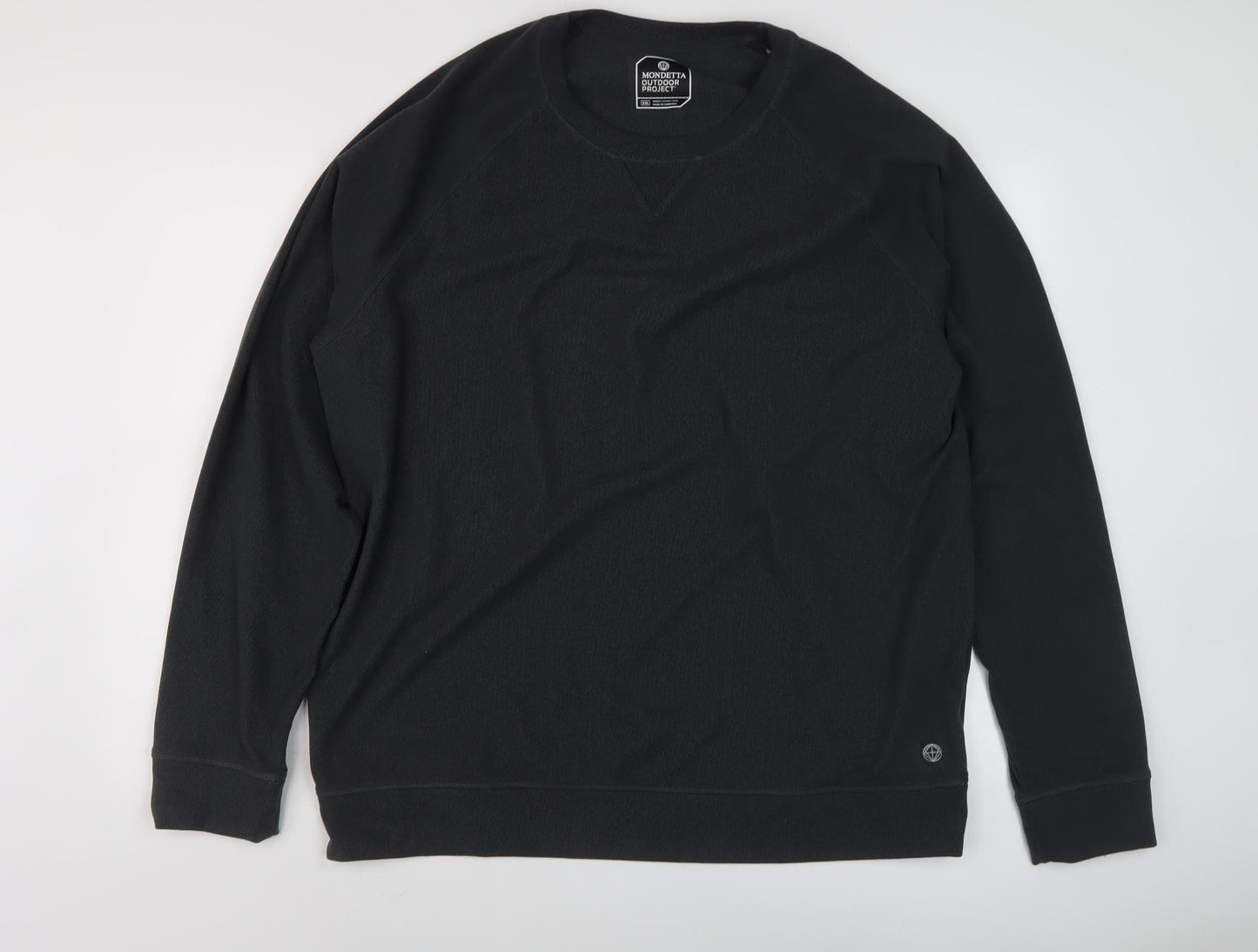 Mondetta Unisex Black Sweatshirt 2XL Pullover