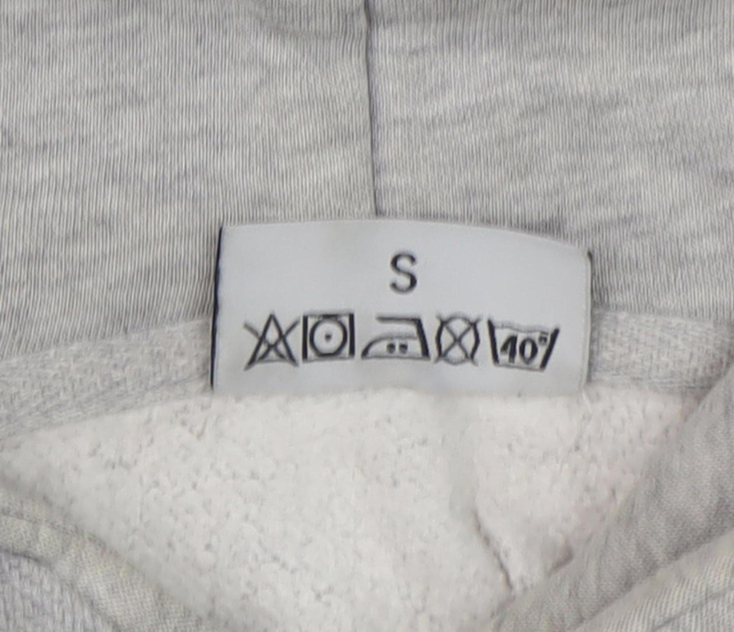 ATU Men's Grey Fleece Pullover Hoodie S