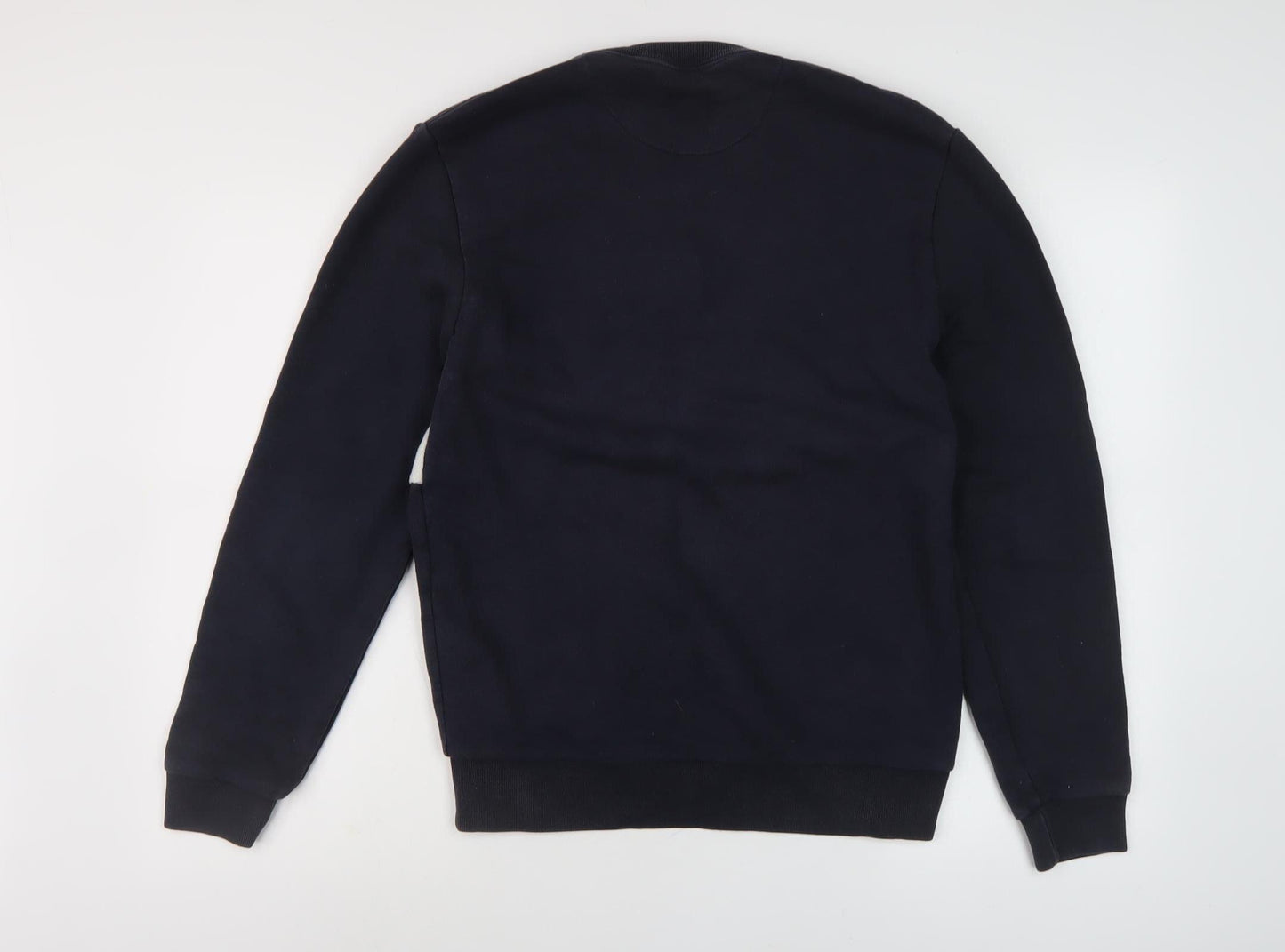 Jack Wills Men's Black/White Pullover Sweatshirt S