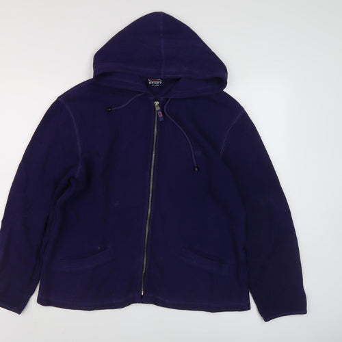 nx Sport Men's Blue Full Zip Hoodie M