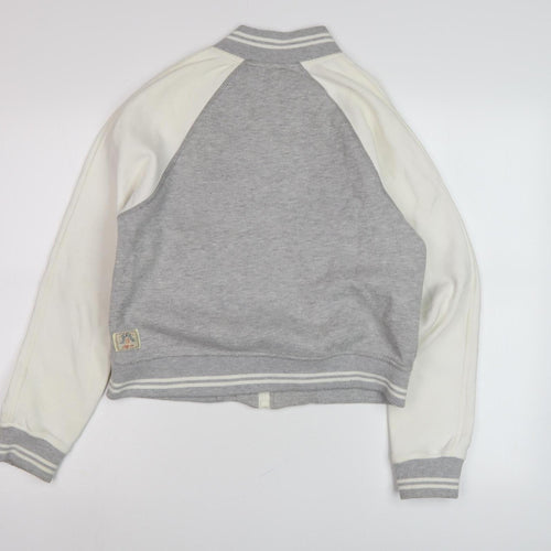 SoulCal & Co Women's Grey Full Zip Hoodie Size 10