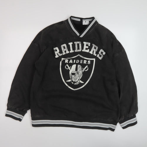 DIVIDED Black Raiders Sweatshirt S Unisex Adults