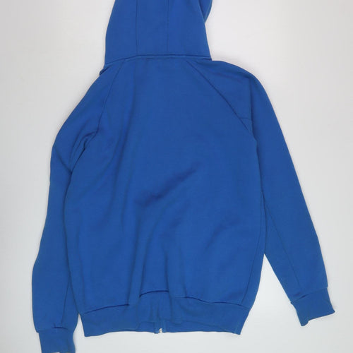 HTFC Blue Men's Full Zip Hoodie with Hooded Pockets