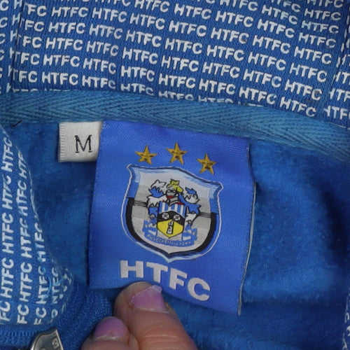 HTFC Blue Men's Full Zip Hoodie with Hooded Pockets
