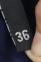 Divided Blue Women's Trench Coat Size 8 Belted Casual