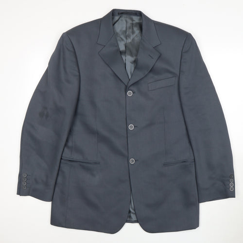 Tom English Men's Grey Blazer 50 Regular Jacket