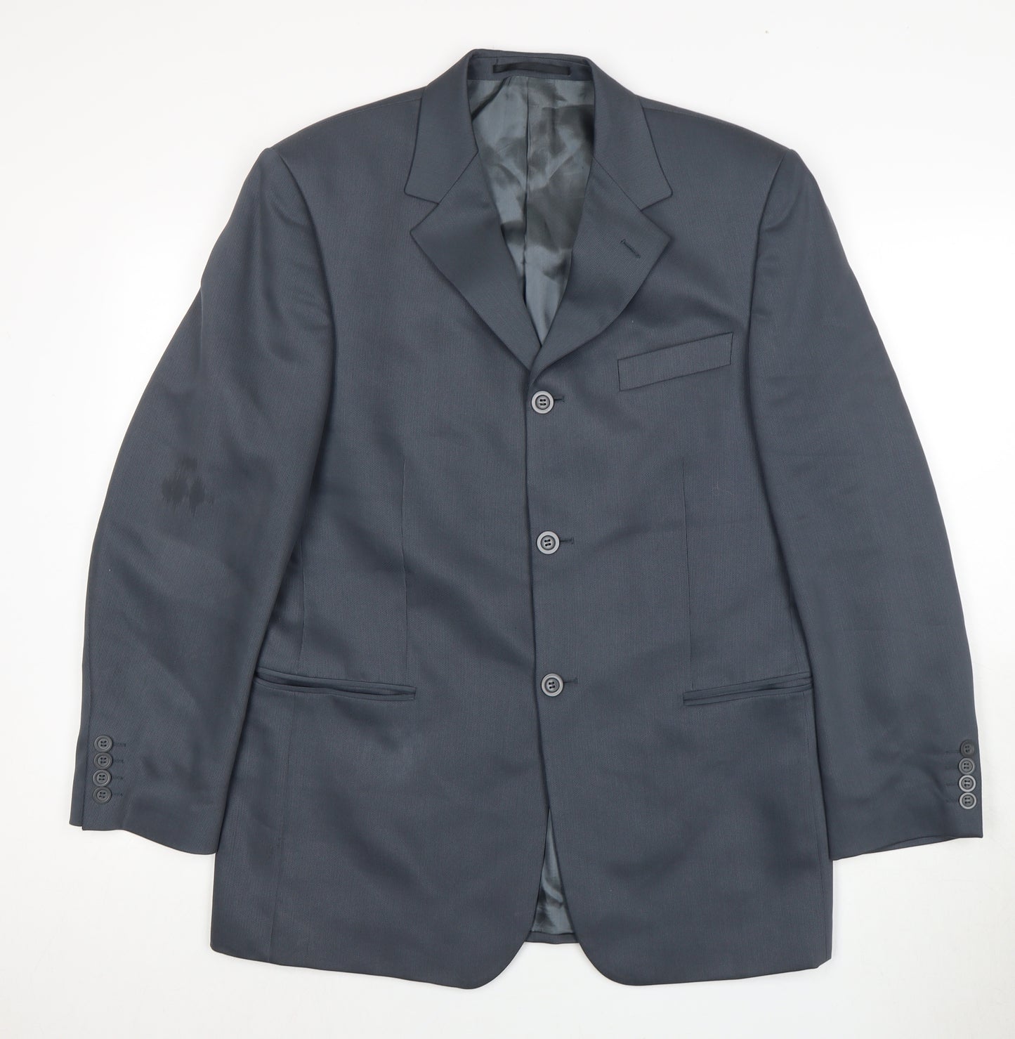 Tom English Men's Grey Blazer 50 Regular Jacket