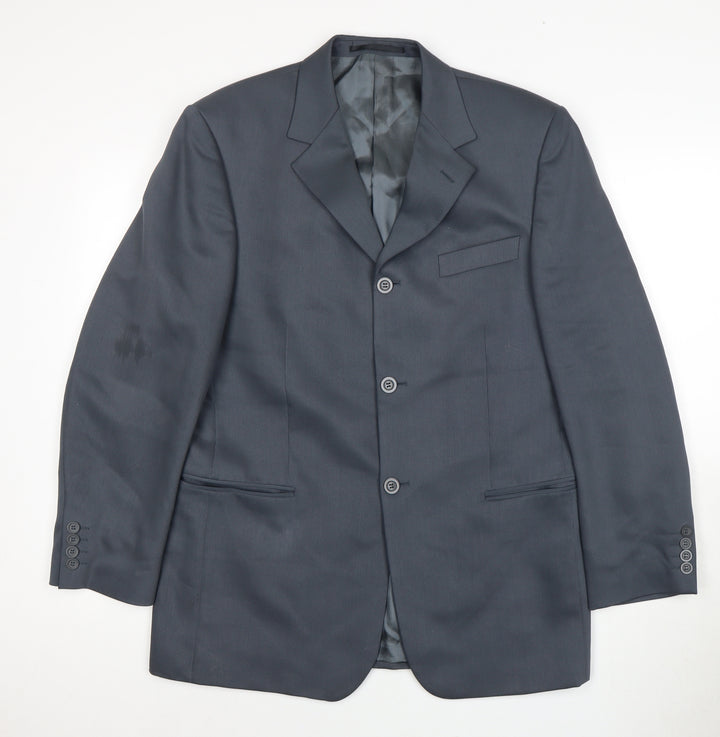 Tom English Men's Grey Blazer 50 Regular Jacket