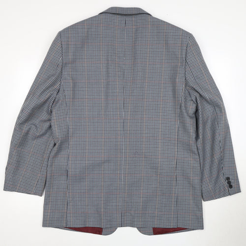 Skopes Men's Multicoloured Check Suit Jacket 46R