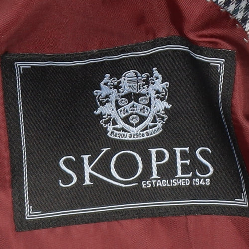 Skopes Men's Multicoloured Check Suit Jacket 46R