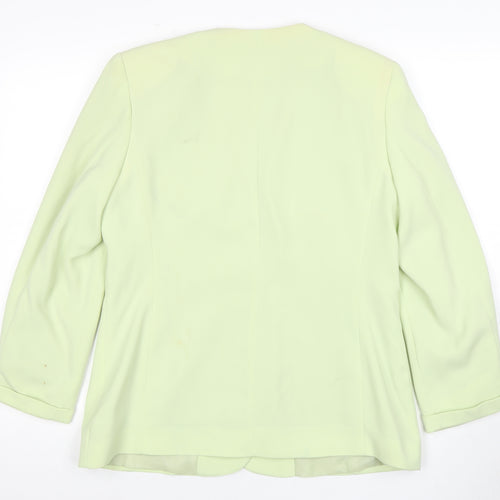 Berkertex Women's Green Jacket Size 14 Classic Blazer