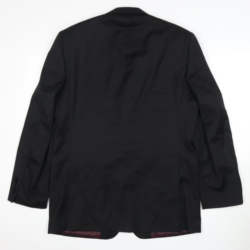 Daniel Hechter Black Tuxedo Blazer for Men 40 Regular Fit