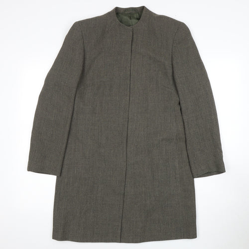 Next Women's Grey Overcoat, Size 12 - Elegant Business Attire