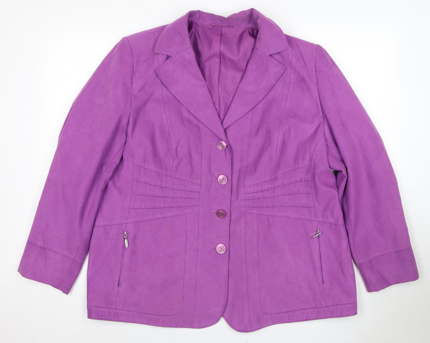 Kirsten Women's Purple Blazer Size 14