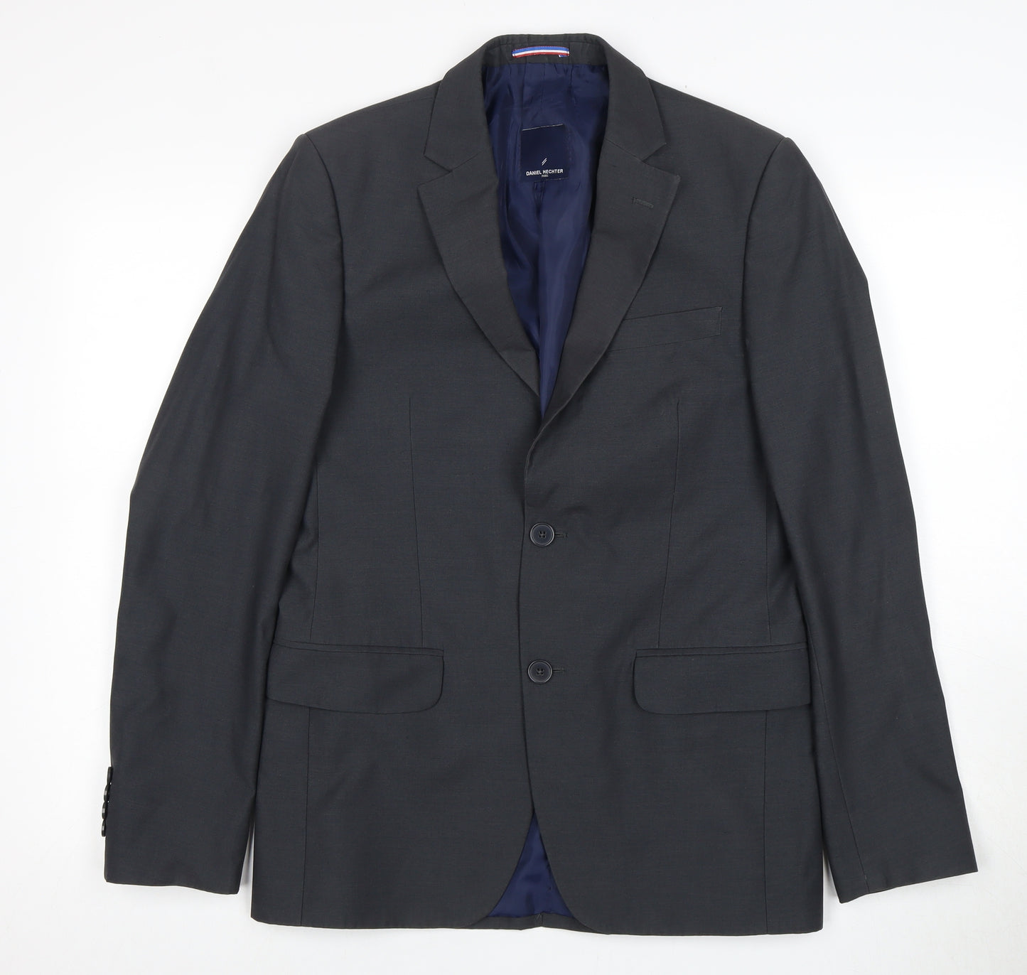Daniel Hechter Men's Grey Blazer, 46 Regular Fit