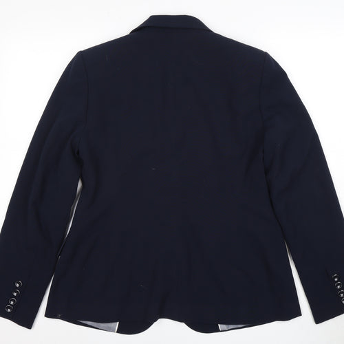 Debenhams Women's Blue Blazer Size 14