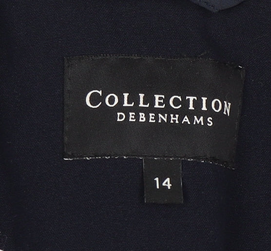 Debenhams Women's Blue Blazer Size 14