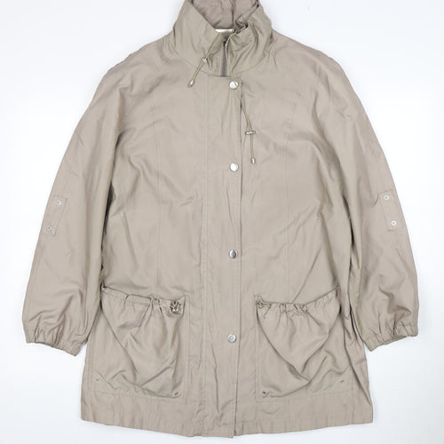 Windsmoor Women's Beige Parka Jacket S Casual