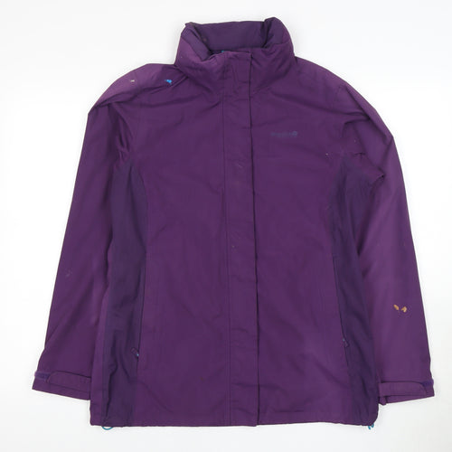 Regatta Women's Purple Rain Coat Size 12 Waterproof