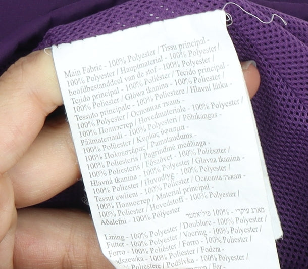 Regatta Women's Purple Rain Coat Size 12 Waterproof