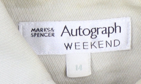 Marks and Spencer Women's Beige Trench Coat Size 14