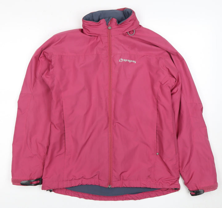 Sprayway Women's Pink Windbreaker Jacket Size Small