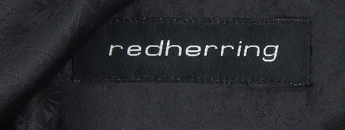 Red Herring Men's Grey Regular Fit Blazer, Size 40R, Elegant Style