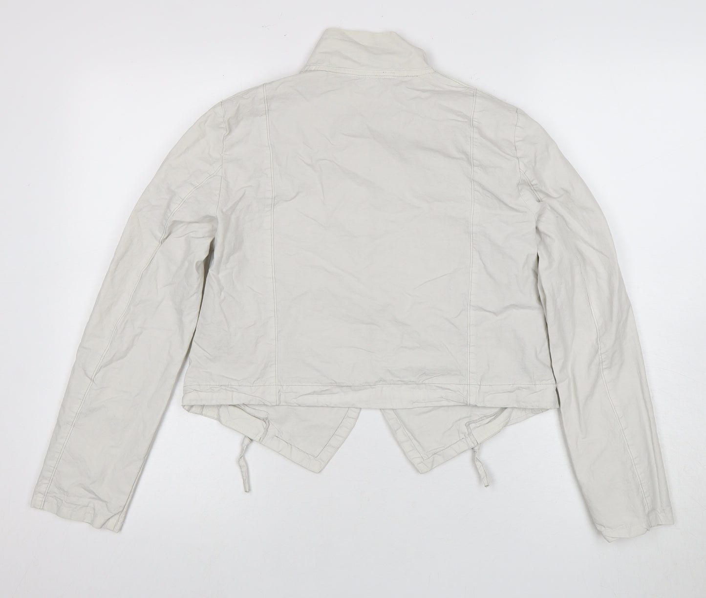 Lurdes Bergada Women's White Jacket Size S