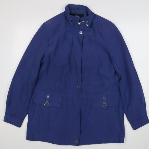 Dorothy Perkins Blue Women's Regular Fit Jacket - Size 12