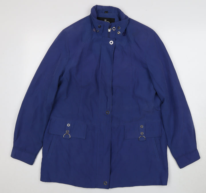 Dorothy Perkins Blue Women's Regular Fit Jacket - Size 12