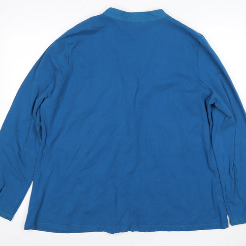 Dash Women's Blue Tunic Blouse Size 22