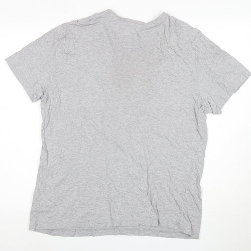 Reebok Men's Grey XL Short Sleeve T-Shirt