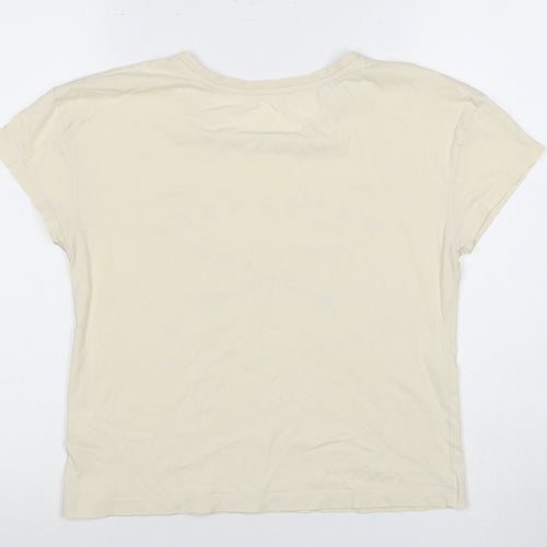 Passenger Women's Beige XS T-Shirt Crew Neck Casual