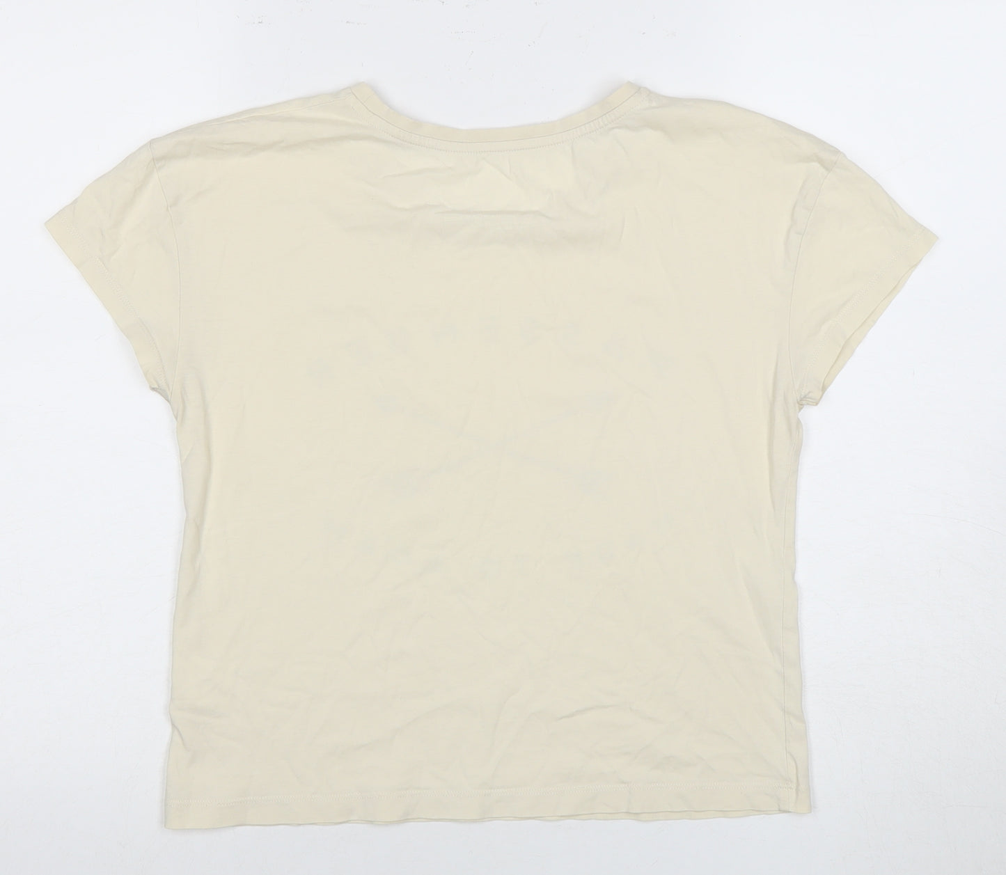 Passenger Women's Beige XS T-Shirt Crew Neck Casual