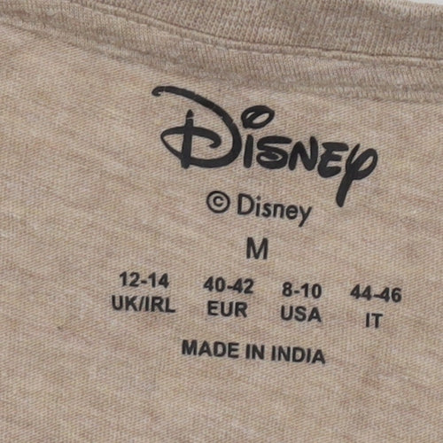 Disney Women's Bambi Beige T-Shirt - Size M