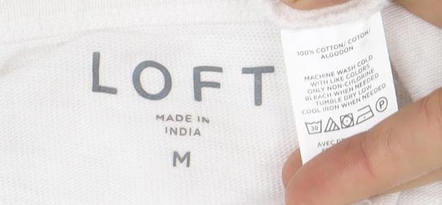 LOFT Women's White Cotton Crochet Sleeve Top M