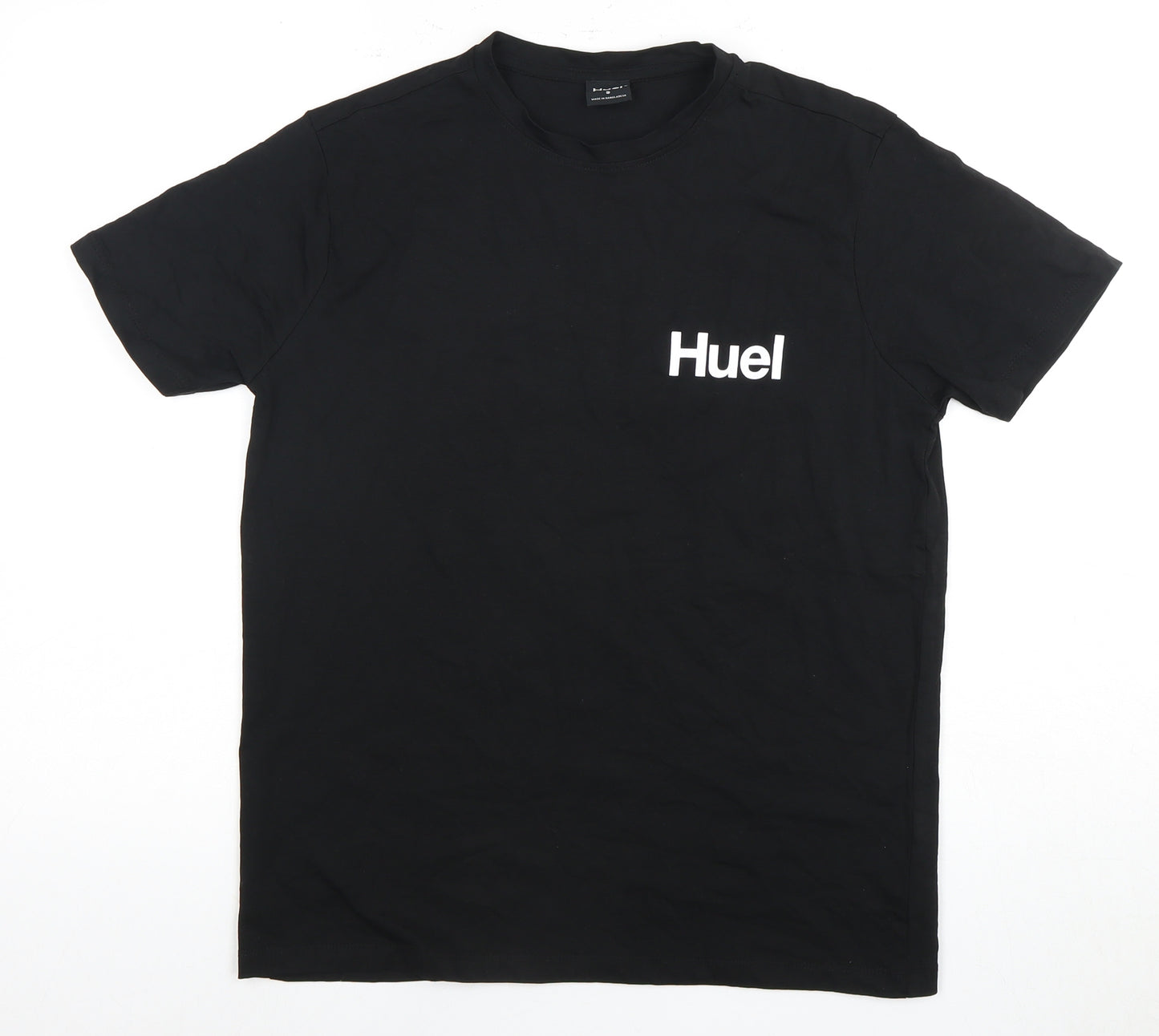 Huel Men's Black Crew Neck T-Shirt S