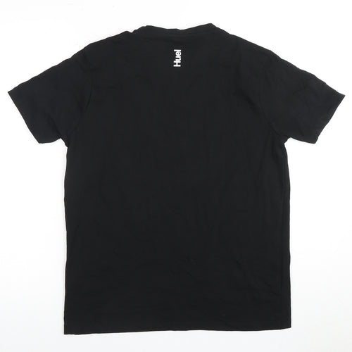 Huel Men's Black Crew Neck T-Shirt S