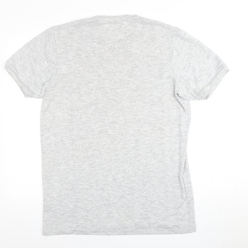 Bee Inspired Men's Grey XL Crew Neck T-Shirt