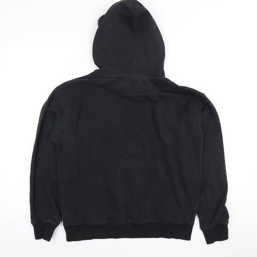H&M Unisex Adults XS Black Pullover Hoodie
