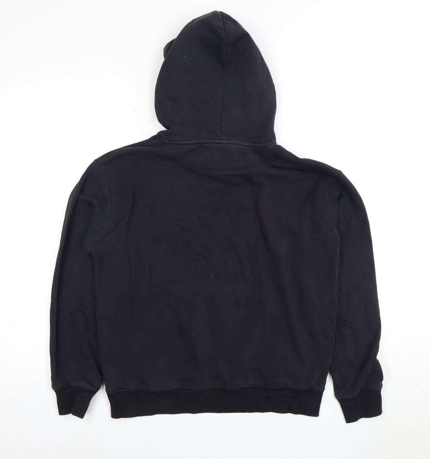 H&M Unisex Adults XS Black Pullover Hoodie