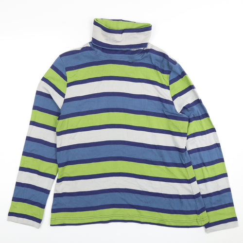 Tara Women's Multicoloured Striped T-Shirt L